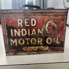 Red Indian Motor Oil 1 Gallon Can picture
