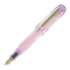 Benu Talisman Fountain Pen in Pink Opal - Fine - NEW in Original Box picture
