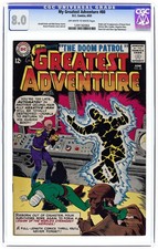 My Greatest Adventure #80 CGC 8.0 1963 1291182004 Origin and 1st Doom Patrol picture