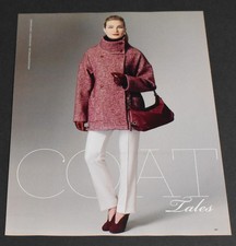 2015 Print Ad Fashion Lady Legs Heels Blonde Coat Tales Feminine Beauty Art HTL picture