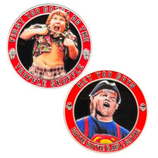 BL18-003 Goonies Chunk Sloth Truffle Shuffle Hey You Guys Challenge Coin picture