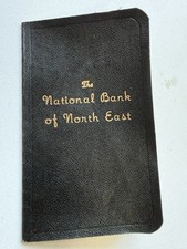 Vintage 1950s National Bank of North East PA Checking Account Record Book picture