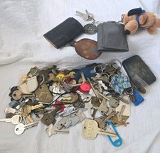 Large Lot of Random Keys and Key Chains House, Car, Luggage, etc. picture