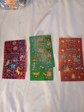 Vintage 1999 Pokemon Sticker Stickers Nintendo Game Freak Lot Of 6 picture