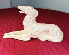 1960 Holland Mold Vintage Hand-Painted Ceramic Large Borzoi Russian Wolfhound picture
