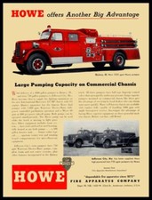 1958 Quincy Illinois Fire Dept. Metal Sign - 24