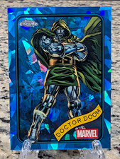 2025 TOPPS CHROME MARVEL SAPPHIRE DOCTOR DOOM #148 picture
