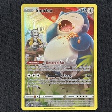 Pokemon TCG: SWSH Lost Origin Snorlax TG10/TG30 Trainer Gallery Holo Rare NM picture