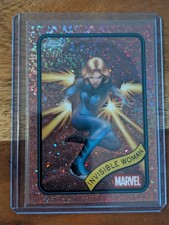 2025 Topps Marvel Chrome Invisible Woman 01/40 Alpha First On Print picture