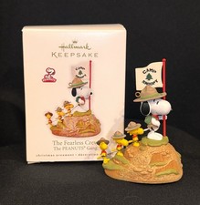 Hallmark KEEPSAKE 2010 Peanuts Gang Fearless Crew Ornament Snoopy~Woodstock NEW picture