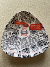 VINTAGE Place De La Porte De Saint Cloud TRINKET DISH Paris France Auteuil 16th picture