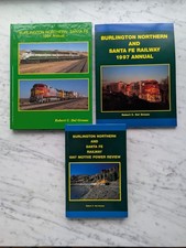BNSF Railway Annuals: 3 Book Set (1994, 1997, 1997 Review) Robert C Del Grosso picture