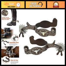 Men's Western Cowboy Spurs - Durable, Stylish, Perfect for Riding & Show picture