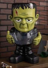 Halloween 21.5-Inch Universal Monsters Frankenstein Candy Bowl Decoration picture