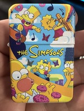 The Simpsons Full Color Flip Top Lighter w/ Simpsons Character Graphic picture