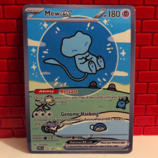 Bubble Mew ex : FAN ART Sticker Non-Holo Glossy Finish picture