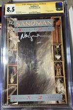 Sandman 1 1989 CGC Signature Series Neil Gasman Signed 8.5 picture