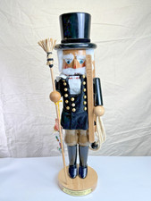 THE CHIMNEY SWEEP Dickens Townsfolk -- SIGNED STEINBACH Large Nutcracker 2009 picture