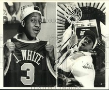 1994 Press Photo Jaleel White to play basketball on 