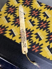Vintage 1930s San Francisco California China Town Bone Letter Opener Souvenir picture
