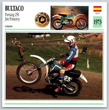 Bultaco Pursang 250 Jim Pomeroy 1973 Spain Edito Service Atlas Motorcycle Card picture
