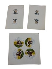 Antique Fraternal Ephemera P.O.S. of A WRC Potomac Badge Insert Lot 3pc Patrioti picture