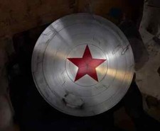 Custom Bucky Barnes Captain America Shield | Metal Replica | 22