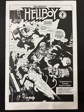 Hellboy - 1994 4 page Supplement to the Comic Buyers Guide 1070 Mike Mignola picture