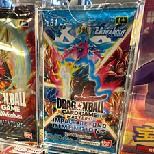Dragon Ball Super Bandai Impact Beyond Dimensions B31 English Booster Foil Pack picture