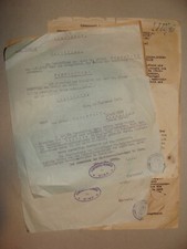 Germany Document Palestine Jewish Judaica 1946 Post WWII Austria German Israel picture