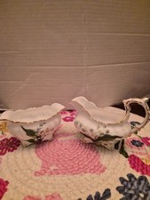 VTG Hammersley and Co Bone china Creamer & Sugar Lily picture