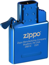 High Polish Blue Butane Lighter Insert - Double Torch picture