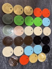 Vintage Lot Of 29 Stromberg Carlson Telephone Salesman Sample Color Chips LOC Q picture