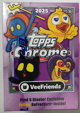 2025 Topps Chrome VeeFriends BLASTER BOX Factory Sealed MINT Gary V TCG Cards👍 picture