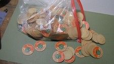 Vintage Murphy Green Spot Orange Ade Caps Lot - 150+ picture
