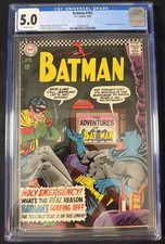 Batman #183 CGC 5.0 (1966) 2nd Appearance Poison Ivy DC Silver Age KEY picture