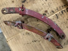 VINTAGE IH FARMALL INT SUPER C TRACTOR -HYDRAULIC LEVER STOPS / GUIDES -1953 picture