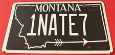 1NATE7 Vanity License Plate 1 Nate 7 Nathan Nathaniel picture