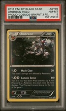 2016 POKEMON BLACK STAR PROMO UMBREON #XY96 HOLO PSA 8 COSMOS-BRKPNT.3 PK ENG picture