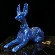 Rare Ancient Egyptian Unique Statue Anubis God Afterlife Antique Mythology BC picture