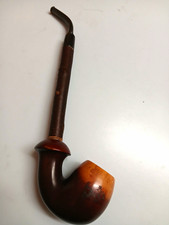 VINTAGE Cherry Wood  Pipe Beautiful Collectible picture