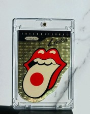 2025 Prizm Rolling Stones International Licks Japan Gold Vinyl Prizms /5 NEW picture