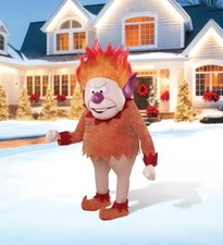4.8 FT ANIMATED HEAT  MISER FROM YEAR WITHOUT A SANTA CLAUS CHRISTMAS PROP picture