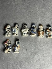 Vintage Porcelain 8 Chinese Figurines picture