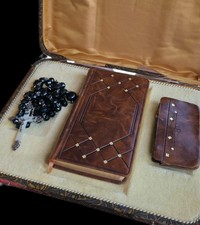 1900s Fine Antique Art Nouvea Religious French Necklace Set Museum Quality C1900 picture