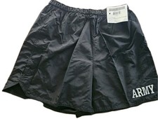 US Army Mens L  Physical Fitness Uniform  Athletic Workout Shorts New 10 Pcs picture