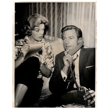 c1960 Press Photo Patricia Donahue and Richard Denning TJ7-2 picture