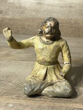 Antique Ottoman Clay Man Figure Handmade See Details picture
