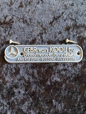 Vtg Mercedes-Benz German W126 Hood Emblem Star 380SEL 500SEL 300SE 560SEL 420SEL picture