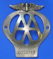 British Automobile Association AA members car badge - 1945-57  [28018] picture